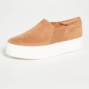 VINCE Warren Platform Slip On Sneaker